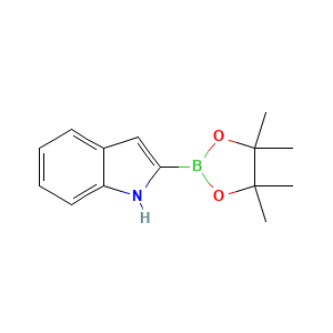 2-(4,4,5,5-tetramethyl-1,3,2-dioxaborolan-2-yl)-1H-indole