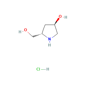 (3R,5S)-5-(hydroxymethyl)pyrrolidin-3-ol hydrochloride