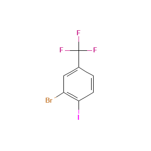 2-Bromo-1-iodo-4-(trifluoromethyl)benzene