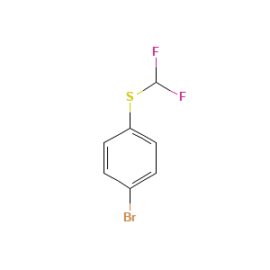 1-Bromo-4-[(difluoromethyl)sulfanyl]benzene