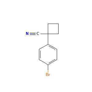 1-(4-Bromophenyl)cyclobutanecarbonitrile