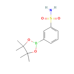 3-(Tetramethyl-1,3,2-dioxaborolan-2-yl)benzene-1-sulfonamide