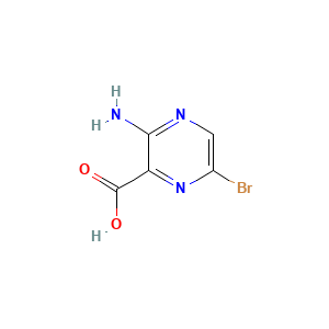3-Amino-6-bromopyrazine-2-carboxylic acid