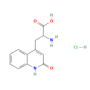 2-Amino-3-(1,2-dihydro-2-oxoquinoline-4-yl)propanoic acid hydrochloride