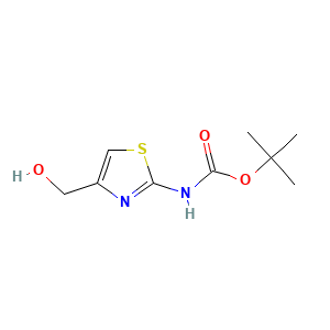 (4-Hydroxymethylthiazol-2-yl)carbamic acid tert-butyl ester