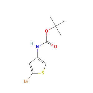 tert-butyl N-(5-bromothiophen-3-yl)carbamate