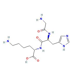 glycyl-L-histidyl-L-lysine