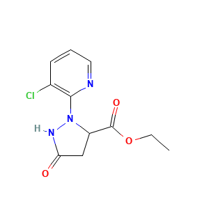 Ethyl 2-(3-Chloro-2-pyridinyl)-5-oxo-3-pyrazolidinecarboxylate