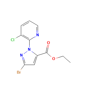 Ethyl 3-Bromo-1-(3-chloro-2-pyridinyl)-1H-pyrazole-5-carboxylate