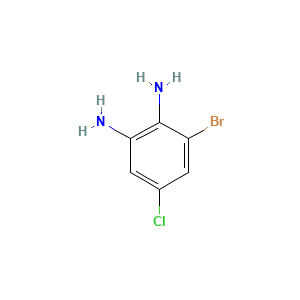 3-Bromo-5-chlorobenzene-1,2-diamine