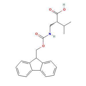 (R)-2-(((((9H-fluoren-9-yl)methoxy)carbonyl)amino)methyl)-3-methylbutanoic acid