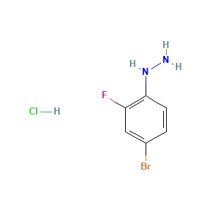 (4-Bromo-2-fluorophenyl)hydrazine hydrochloride