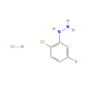 (2-Chloro-5-fluorophenyl)hydrazine hydrochloride