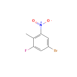 4-Bromo-2-fluoro-6-nitrotoluene