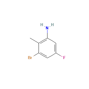 3-Bromo-5-fluoro-2-methylaniline