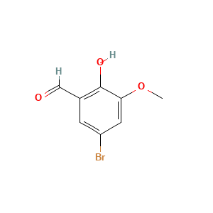 5-Bromo-2-hydroxy-3-methoxybenzaldehyde
