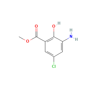Methyl 3-amino-5-chloro-2-hydroxybenzoate