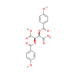 (2R,3R)-2,3-bis((4-methoxybenzoyl)oxy)butanedioic acid