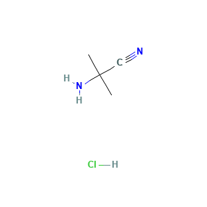 2-Amino-2-methylpropanenitrile hydrochloride