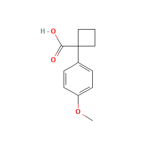 1-(4-Methoxyphenyl)cyclobutane-1-carboxylic acid