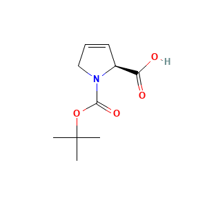 (S)-1-(tert-Butoxycarbonyl)-2,5-dihydro-1H-pyrrole-2-carboxylic acid