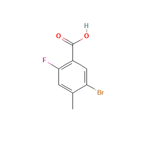 5-Bromo-2-fluoro-4-methylbenzoic acid