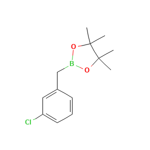 2-(3-Chlorobenzyl)-4,4,5,5-tetramethyl-1,3,2-dioxaborolane