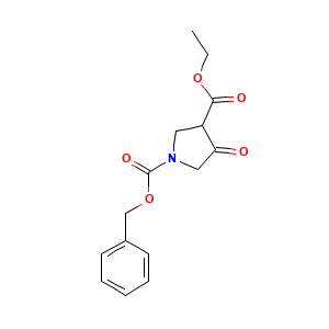 1-Benzyl 3-ethyl 4-oxopyrrolidine-1,3-dicarboxylate