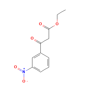 Ethyl 3-nitro-beta-oxobenzenepropanoate