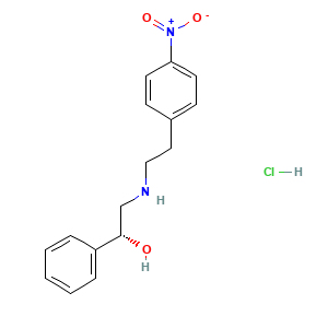 (R)-2-((4-Nitrophenethyl)amino)-1-phenylethanol hydrochloride