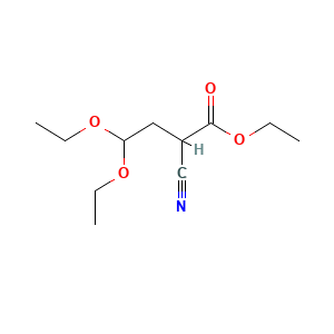 Ethyl 2-cyano-4,4-diethoxybutyrate