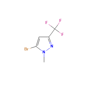 5-bromo-1-methyl-3-(trifluoromethyl)-1H-pyrazole