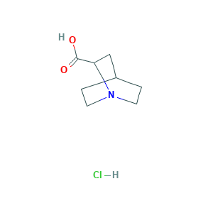 1-Azabicyclo[2.2.2]octane-2-carboxylic acid hydrochloride