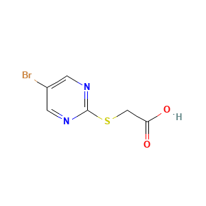 2-((5-Bromopyrimidin-2-yl)thio)acetic acid