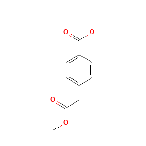 Benzeneacetic acid, 4-(methoxycarbonyl)-, methyl ester