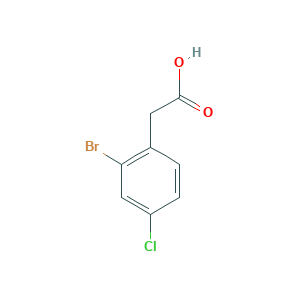 2-Bromo-4-chlorophenylacetic acid