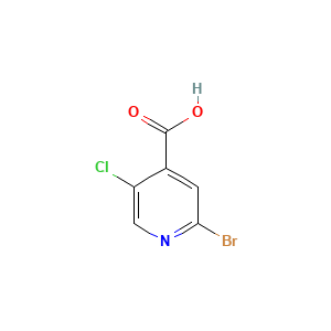 2-Bromo-5-chloroisonicotinic acid