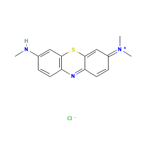 N,N-Dimethyl-7-(methylamino)-3H-phenothiazin-3-iminium chloride