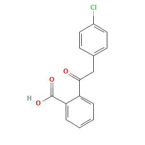 2-((4-Chlorophenyl)acetyl)benzoic acid