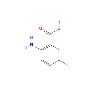 Benzoic acid, 2-amino-5-iodo-