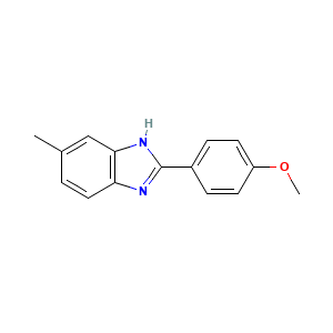 2-(4-Methoxyphenyl)-6-methyl-1H-benzimidazole