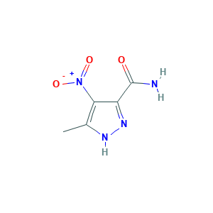 5-methyl-4-nitro-1H-pyrazole-3-carboxamide