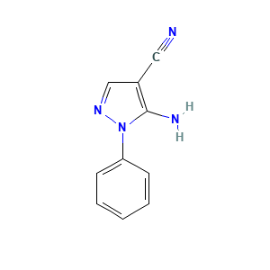5-Amino-1-phenyl-1H-pyrazole-4-carbonitrile