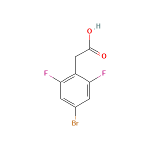 2-(4-Bromo-2,6-difluorophenyl)acetic acid