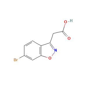 2-(6-Bromo-1,2-benzoxazol-3-yl)acetic acid
