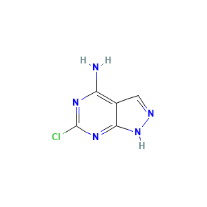 6-Chloro-1h-pyrazolo[3,4-d]pyrimidin-4-amine