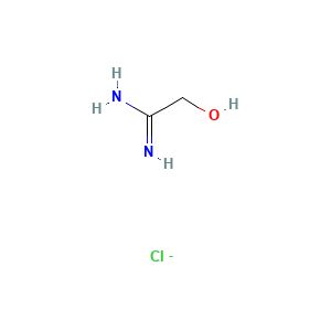 Ethanimidamide, 2-hydroxy-, hydrochloride (1:1)