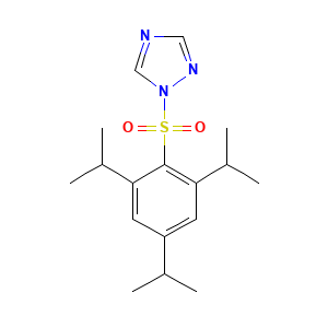1-((2,4,6-Tris(isopropyl)phenyl)sulphonyl)-1H-1,2,4-triazole