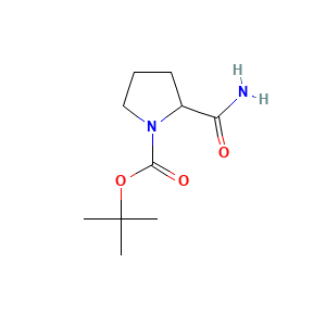 1,1-Dimethylethyl 2-(aminocarbonyl)-1-pyrrolidinecarboxylate