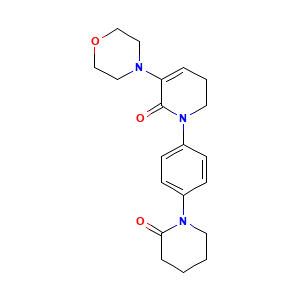 5-Morpholin-4-yl-1-[4-(2-oxopiperidin-1-yl)phenyl]-2,3-dihydropyridin-6-one